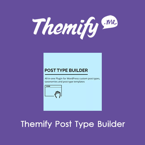 Free Themify Post Type Builder Crack Plugin Download - Maddox Charlie